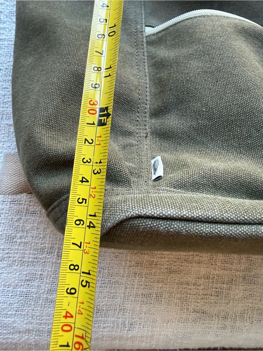 Birdling olive canvas